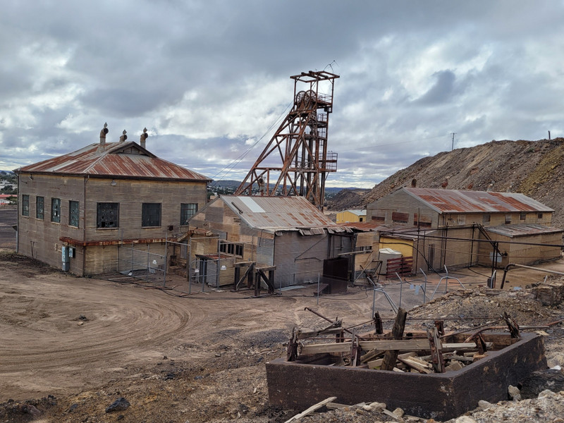 Old BHP mine site