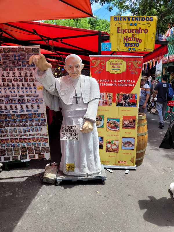 Even the Pope is at La Boca
