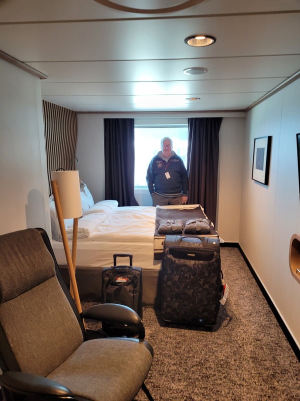 Our cabin on board