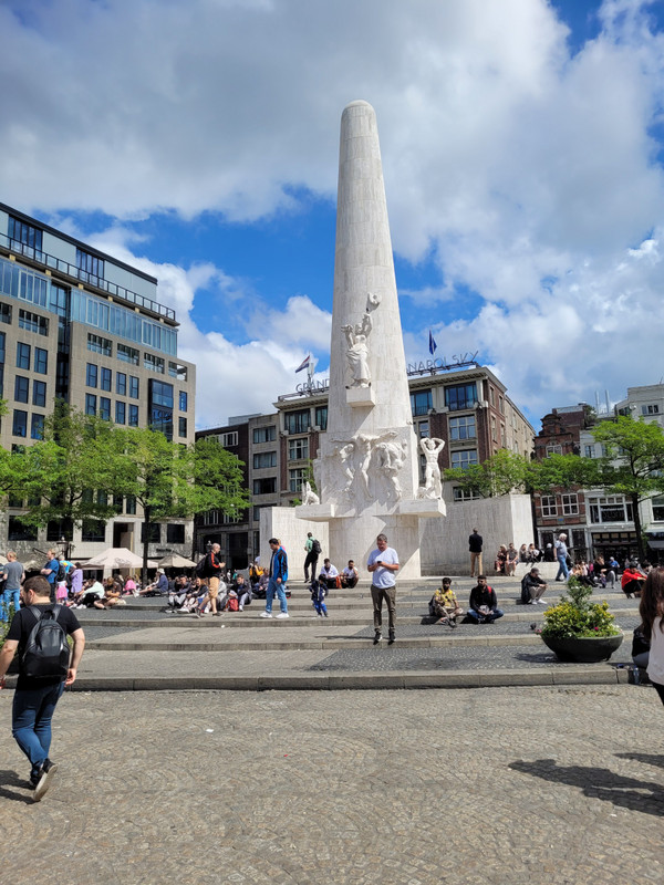 Another monument in Dam Square
