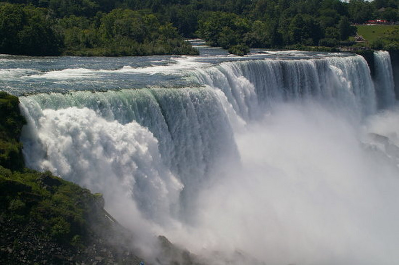 The top of the American Falls
