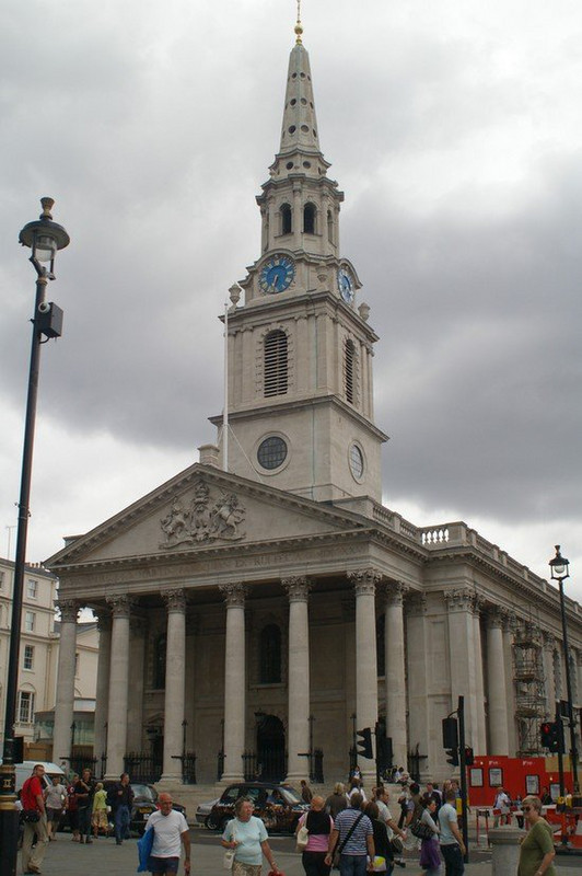 St Martin in the Field, Trafalgar Square