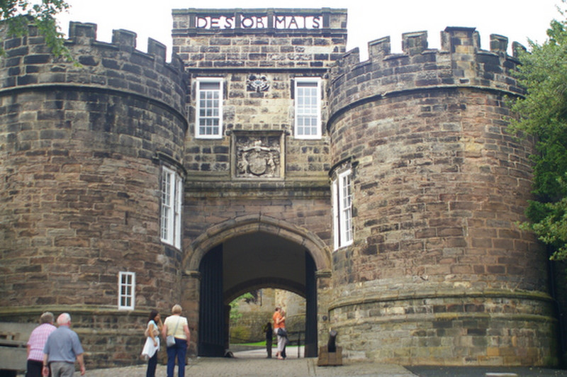 Entrance to Skipton Castle