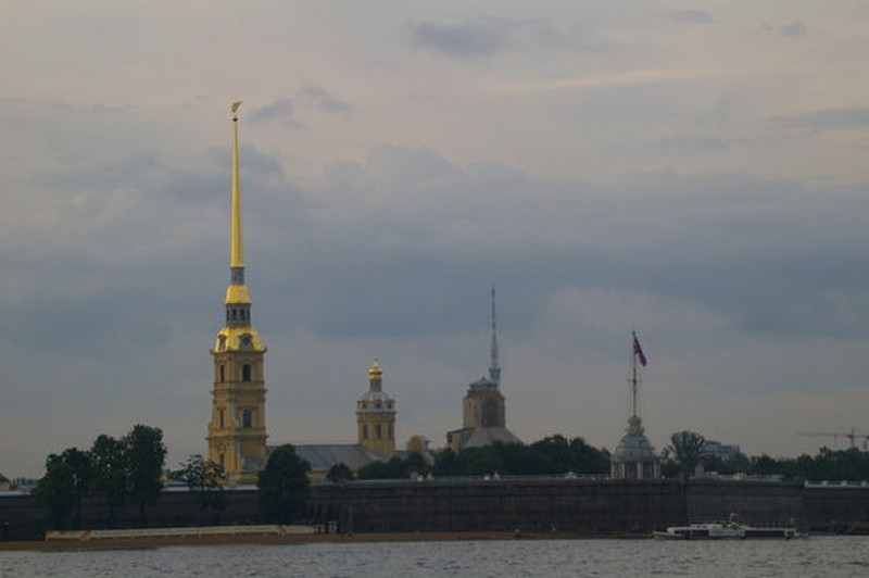 Peter and Paul Fortress from our boat