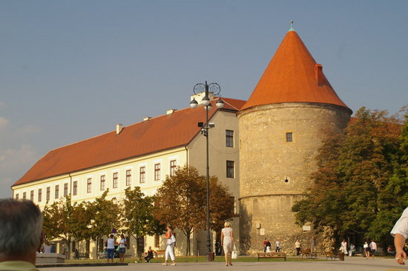 Part of old town wall