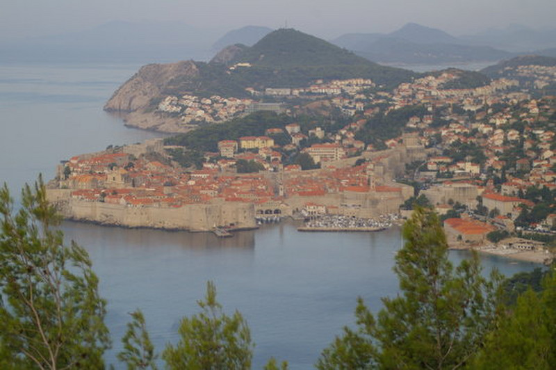 A final view of Dubrovnik