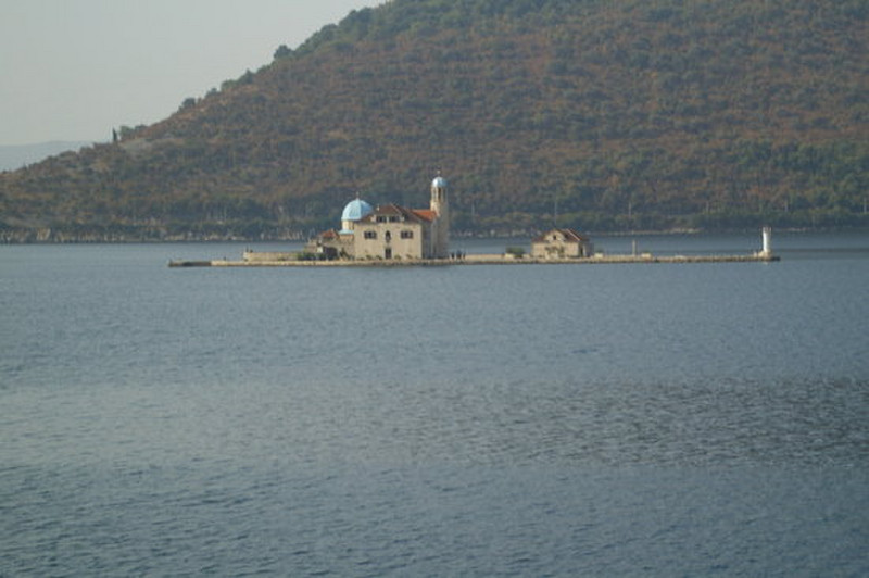 Islands in the lake near Kotor