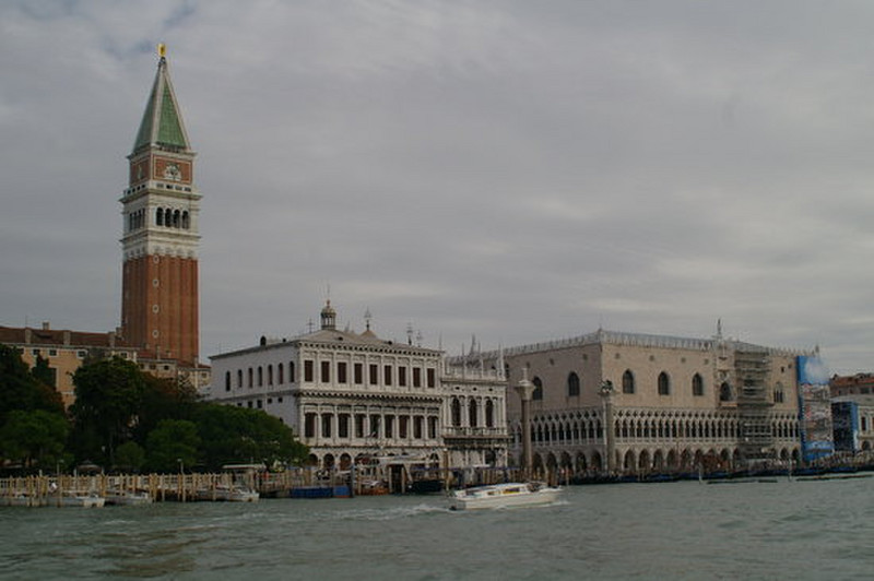 San Marco Square from the lagoon