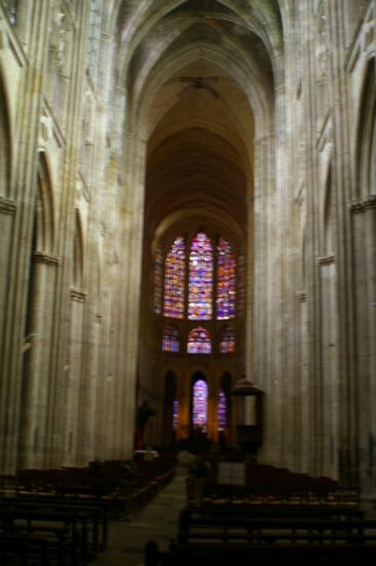 Interior St Gatien&#39;s Cathedral
