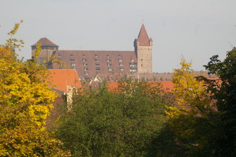Castle in the old town Nuremburg
