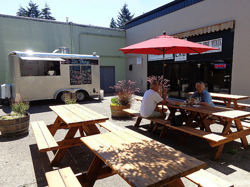 Lunch at the Urban winery and the Vietnam van