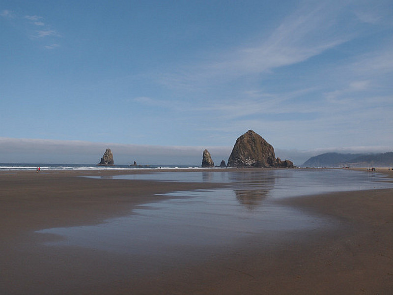 Morning view of Cannon Beach