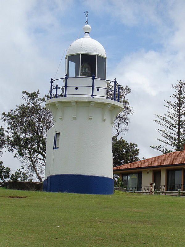 Small lighthouse at LKennox Heads.