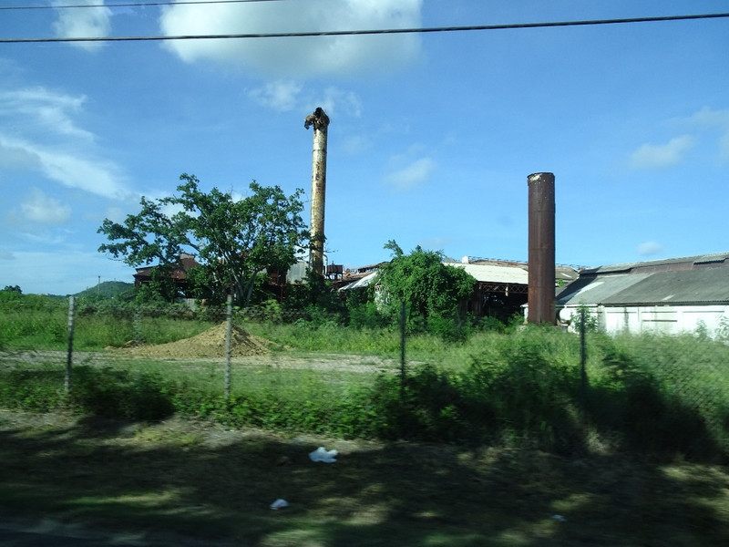 Ruined sugar mill.