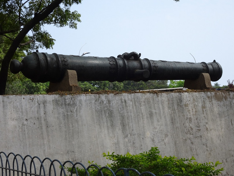 Cannon at Fort St George