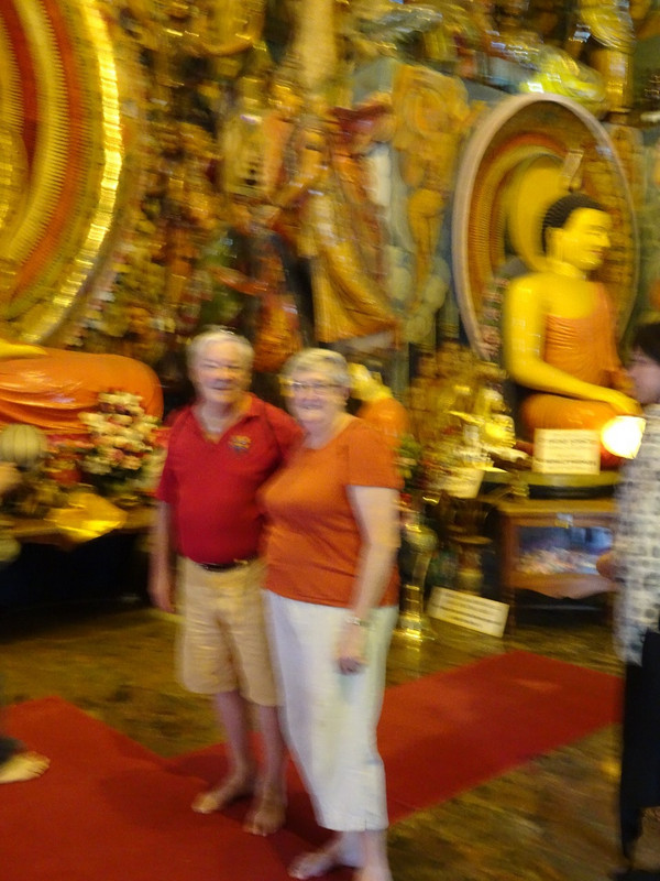With the buddhas