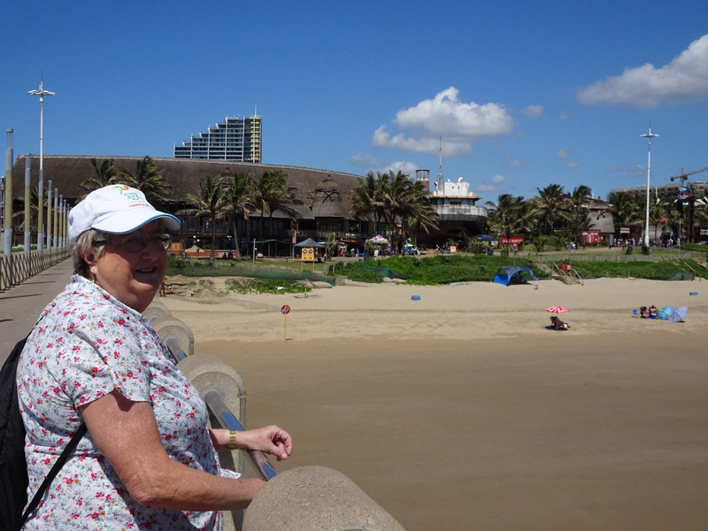 The beach at Durban