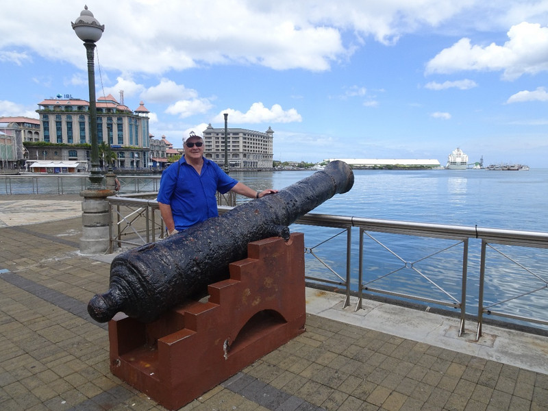 Cannon at the waterfront