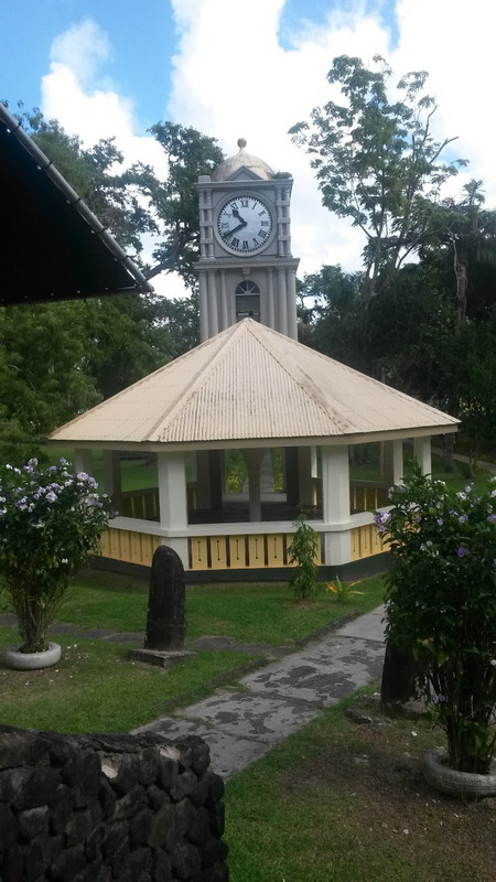 Clock Tower at the Fijian Museum