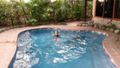 In our private pool