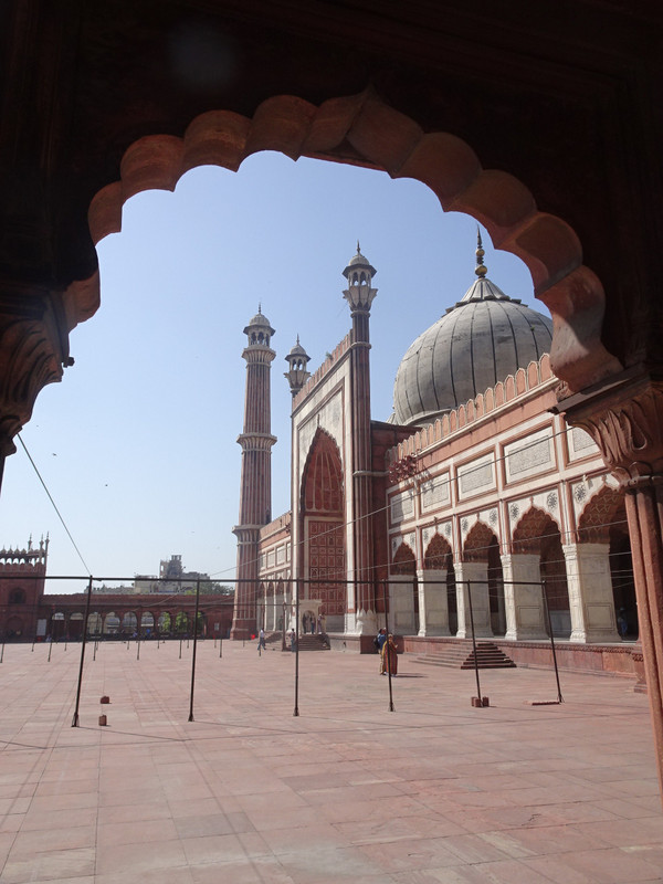 The Mosque from the archway