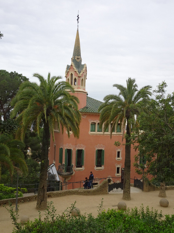 Gaudi&#39;s house in Park Guell