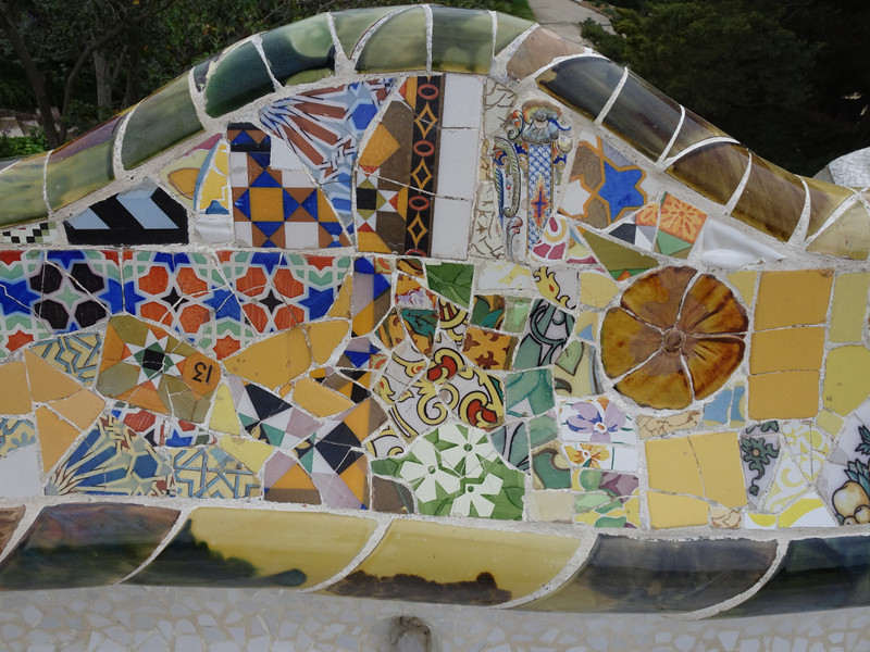 One of the beautiful mosaics