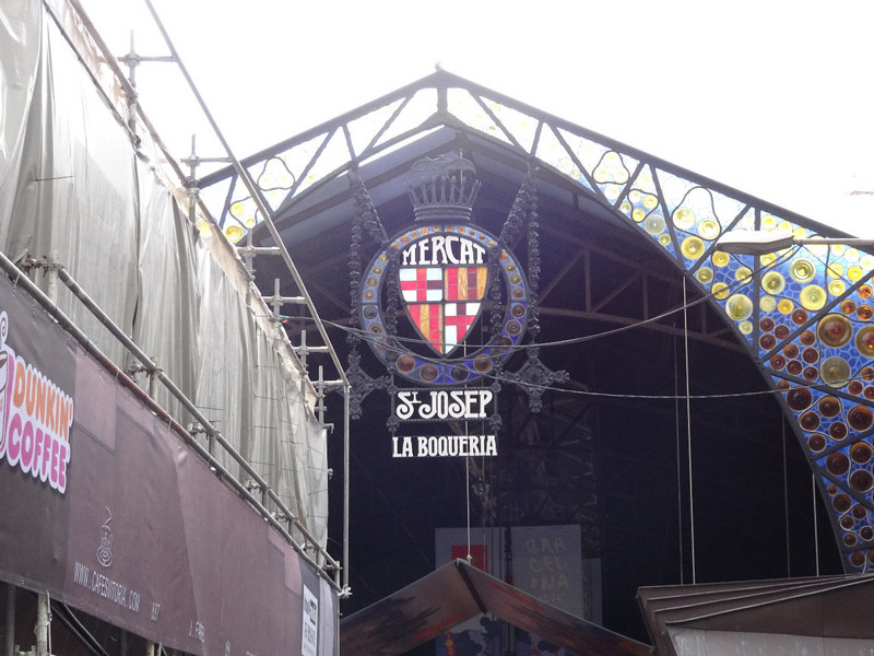 Entrance to the Boqueria