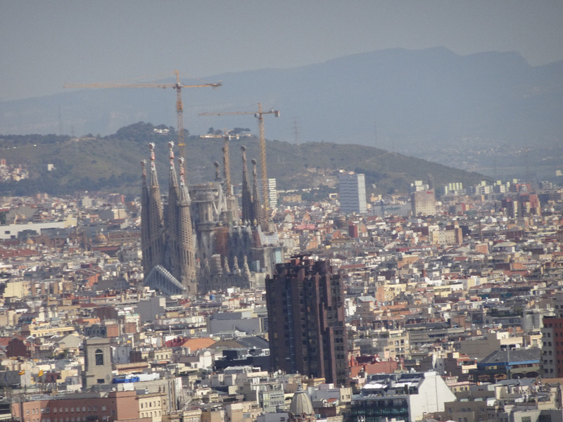 Barcelona  from Mount Juik