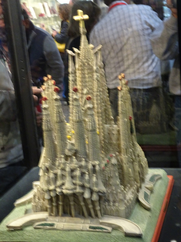 Model of La Sagrada Familia