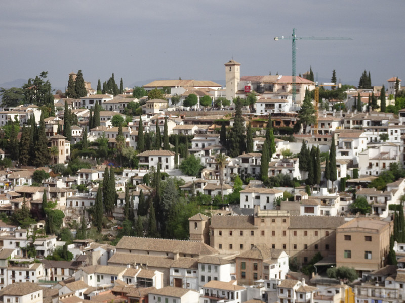 View of Granada from the Summer Palace