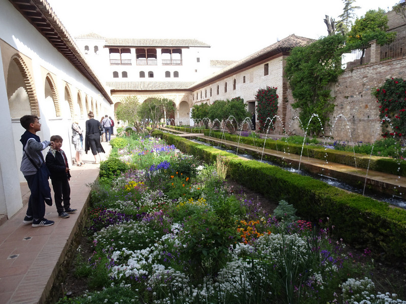 Courtyard at the summer palace