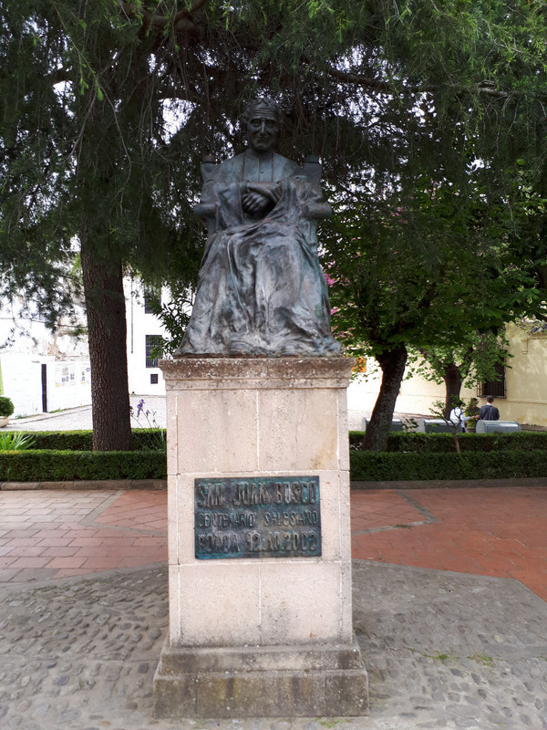 Statue of John Bosco
