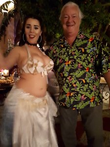 Fletcher and the Belly dancer