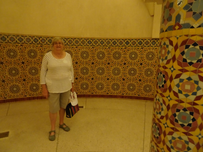 Me in the turkish bath area