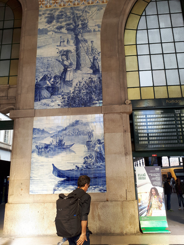 Murals in the Railway station