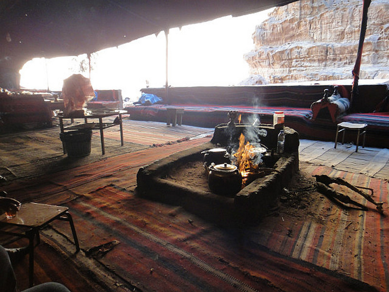 Bedouin tent