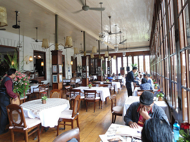 Inside the Cafe Batavia