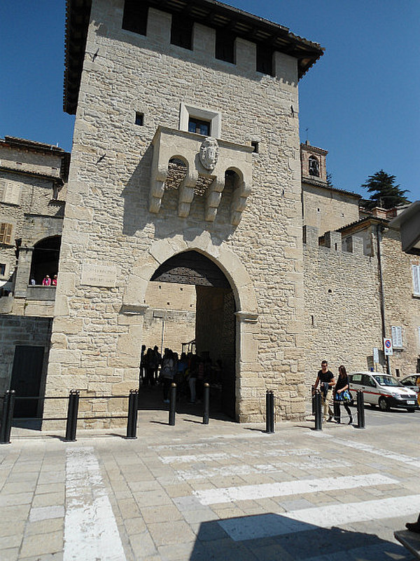 The entrance gateway