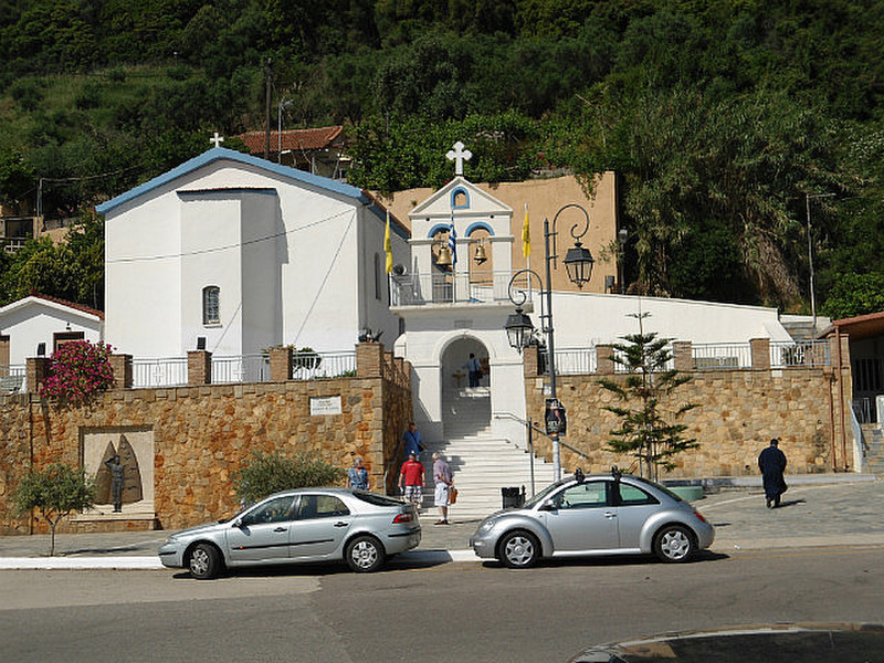 The local church in Katakolo