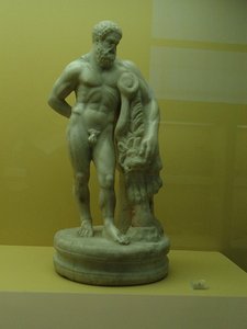 Statue of Heracles in the Agora Museum