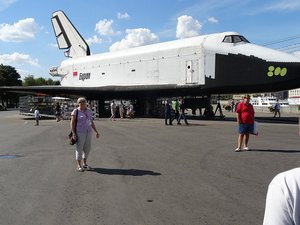 Space Shuttle in Gorky Park
