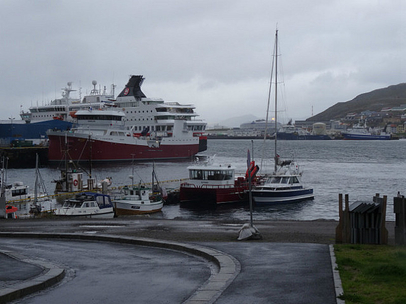 Our ship at Hammerfest