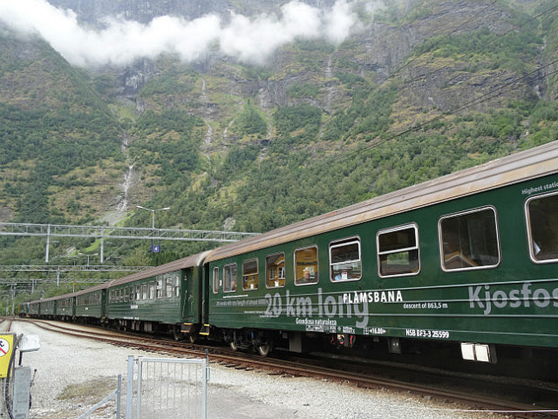 At the Flam station
