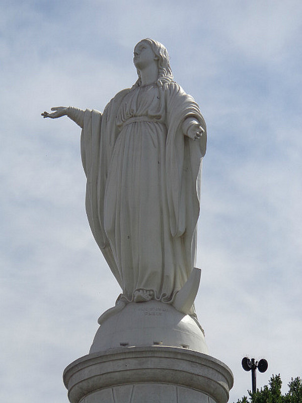 The Statue of the Virgin Mary