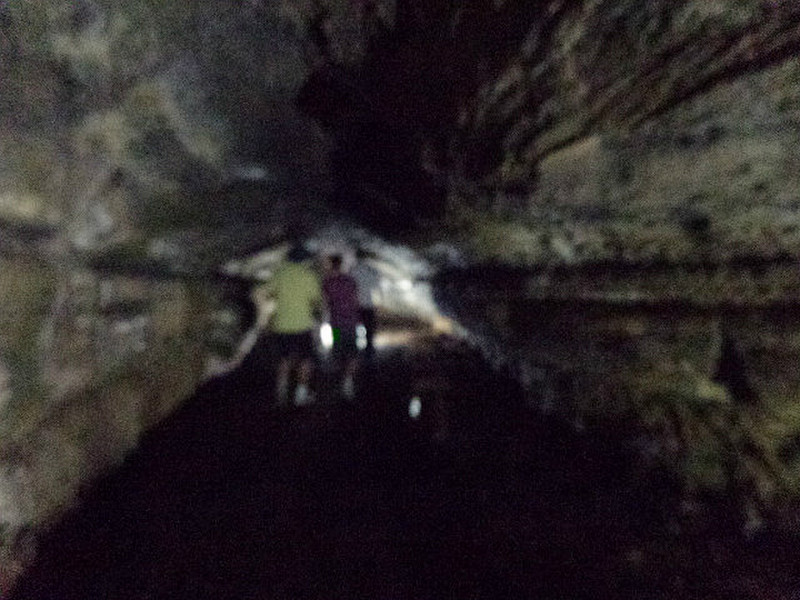 Underground in the tunnels