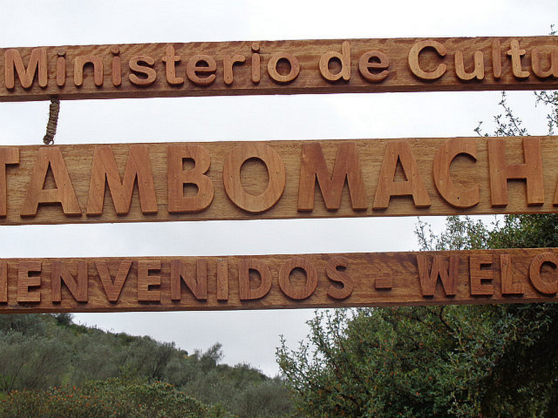 Entrance to Tayamtambo