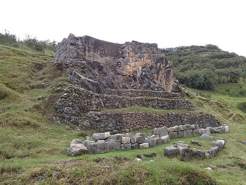 Incan ritual cleansing site