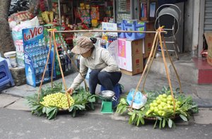 Limes for Sale, Hanoi, Vietnam