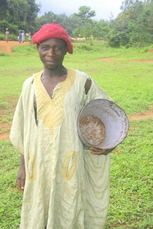A man from Kechiebi Village